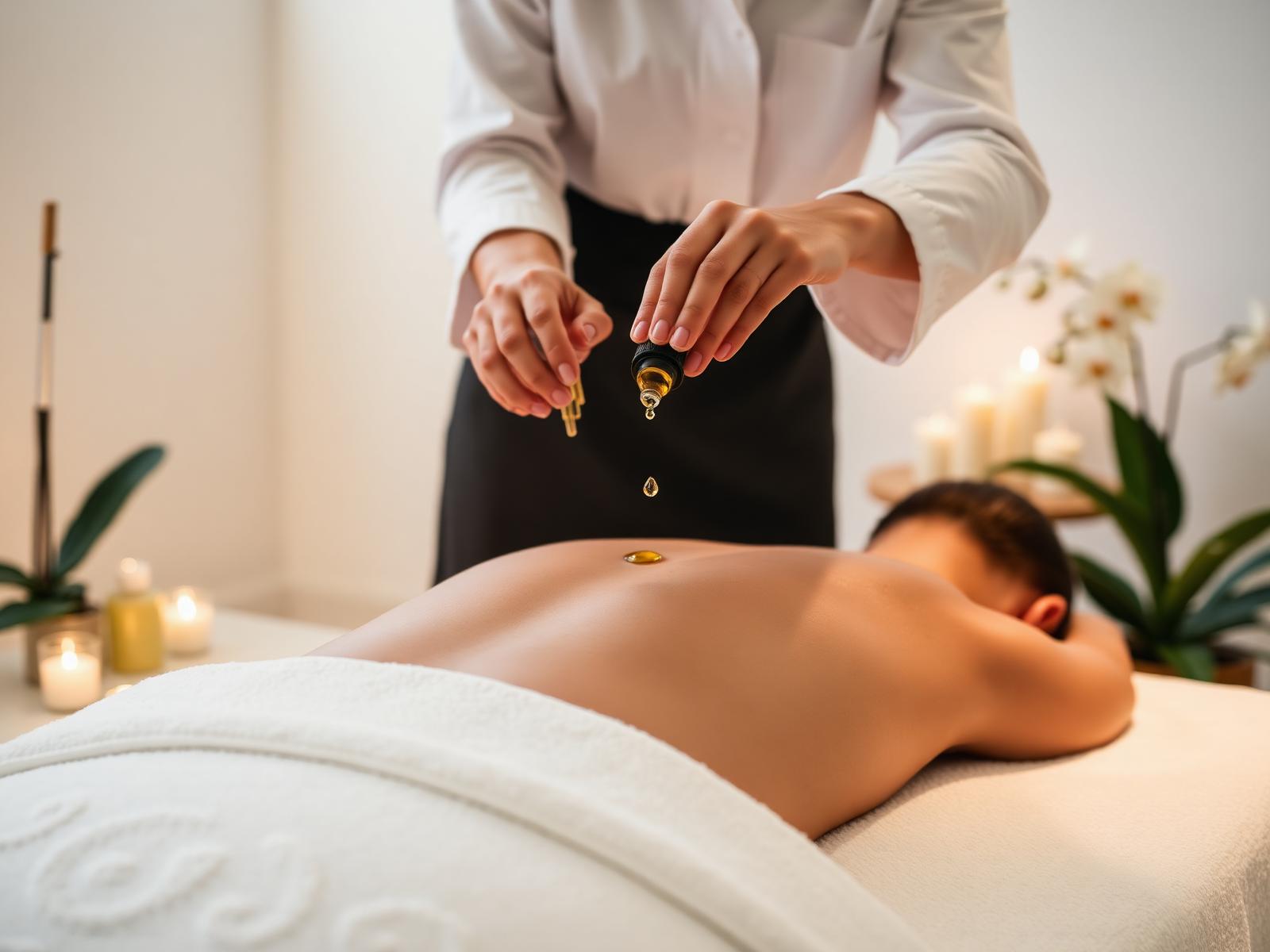 Aroma Yağ Masajı İskenderun Armonia Spa masaj uygulaması