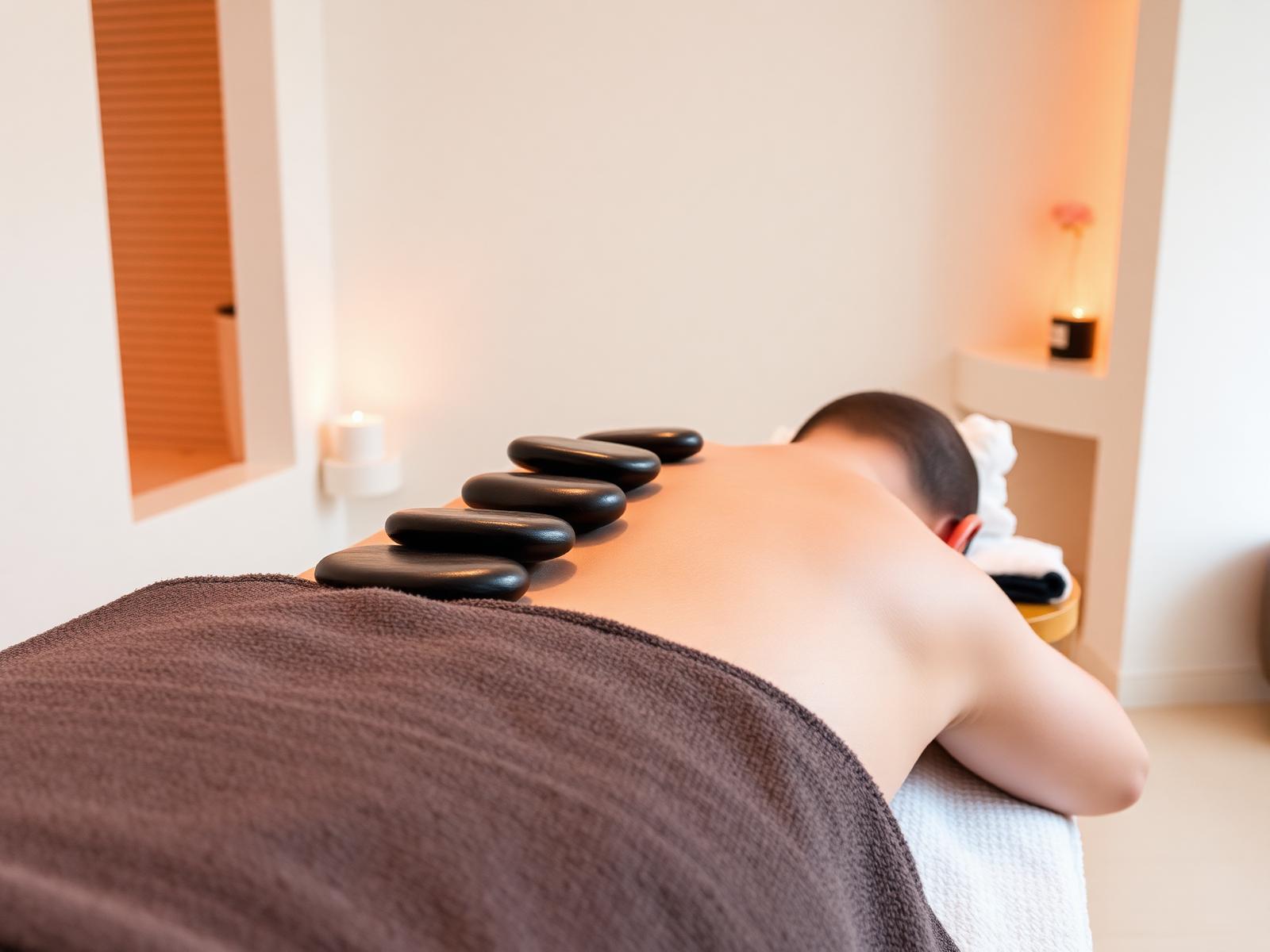 Sıcak Taş İskenderun Armonia Spa masaj uygulaması